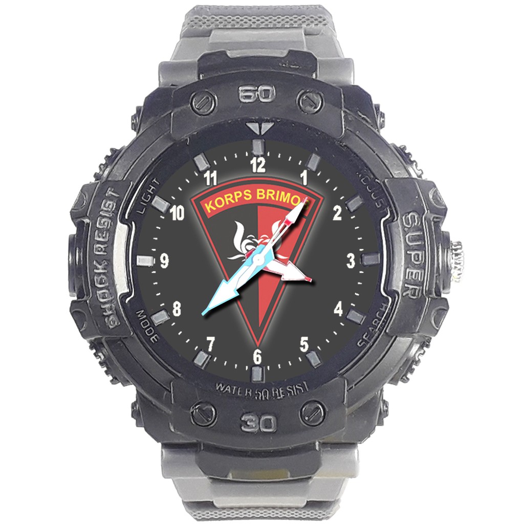 Jam Tangan  KORPS BRIMOB-SPORT Bagus