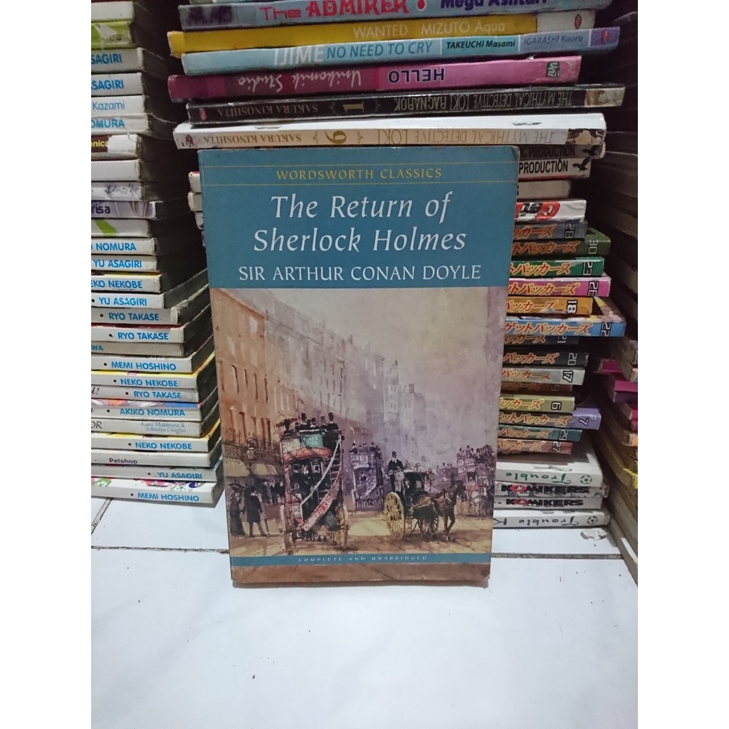 Novel The Return Of Sherlock Holmes - Sir Arthur Conan Doyle - Import