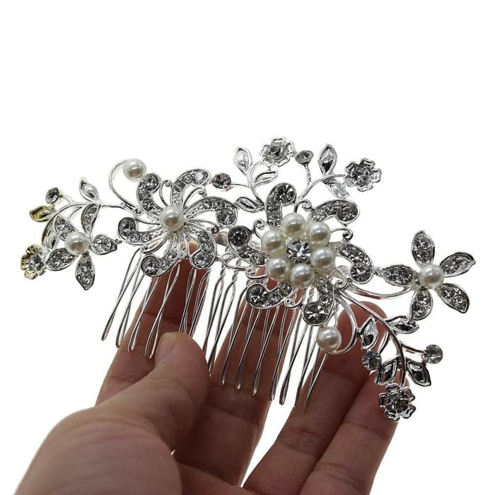 HEADPIECE HAIRPIECE AKSESORIS RAMBUT PESTA SIRKAM BUNGA