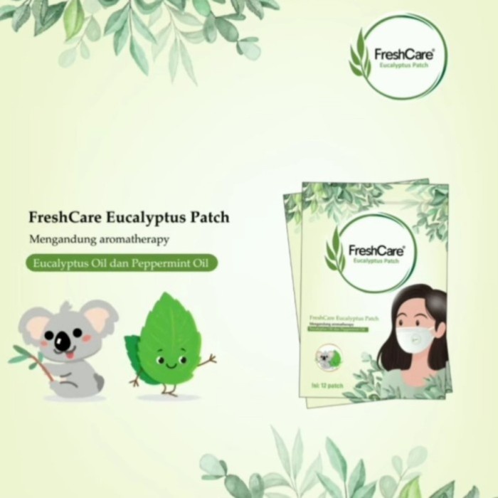 Fresh Care Patch isi 12 - Freshcare Patch Eucalyptus Patch(Sticker Masker)