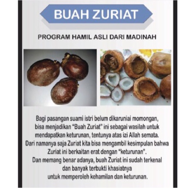 11 Manfaat Buah Zuriat, Bukan untuk Promil saja