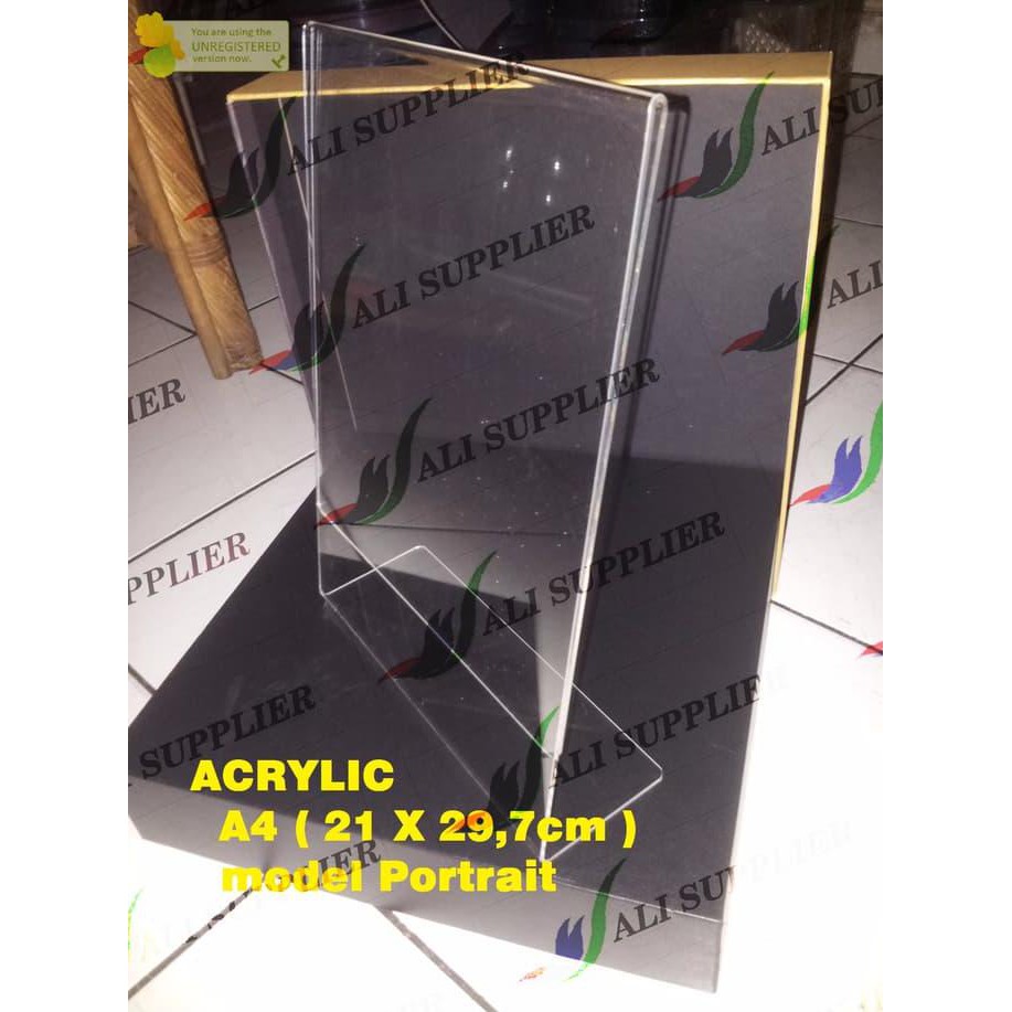 

Acrylic ukuran A4 TERLARIS