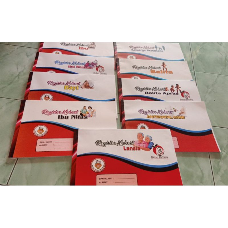 [MURAH] Aneka Kohort Bidan dan Buku KIA 2020 TERBARU