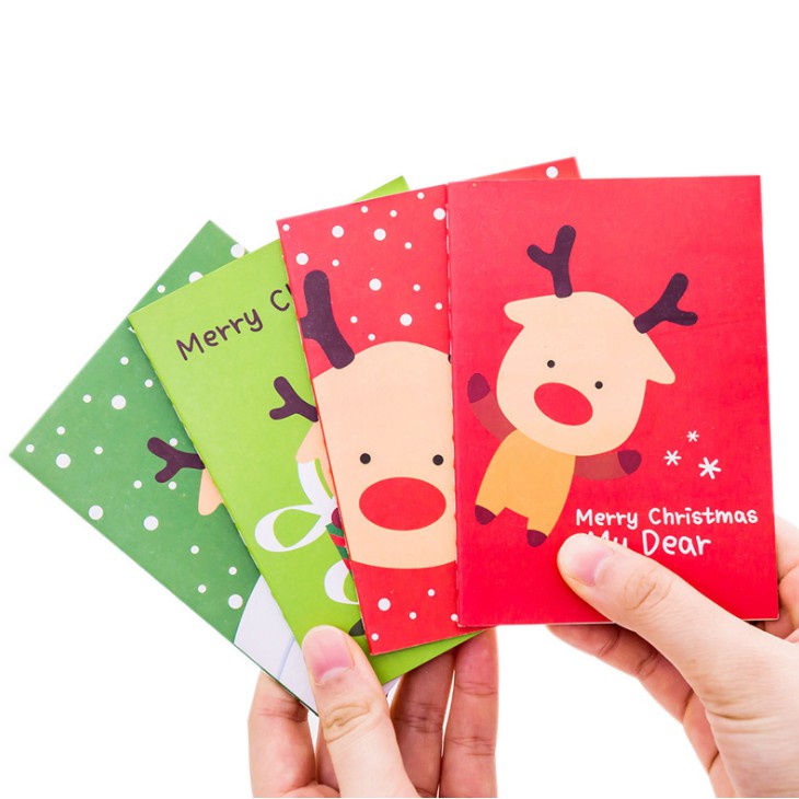 

J2 - Buku memo mini natal x'mas gift christmas notes kecil