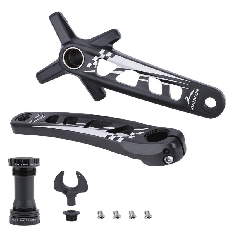 Crank Ixf JIANKUN Hollowtech 2 BCD 104 Sepeda MTB Fixie Original