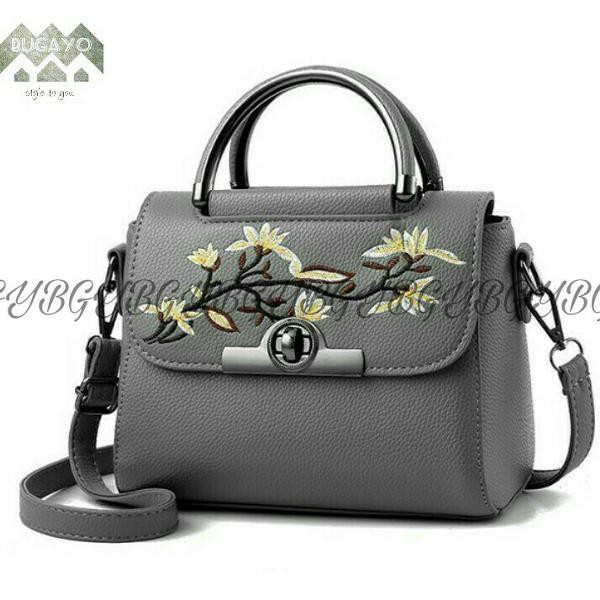Dealova -  slingbags motif new bordir tas wanita lucu
