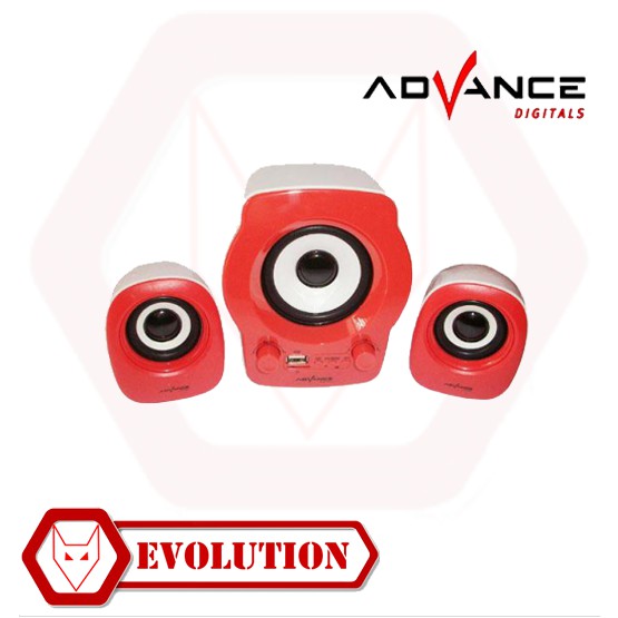 Speaker Komputer Ato Hp Advance Duo 500 Audio Subwoofer Murah Komputer Evolution Gear Ridista
