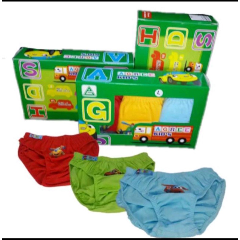 celana dalam anak laki-laki agree kids