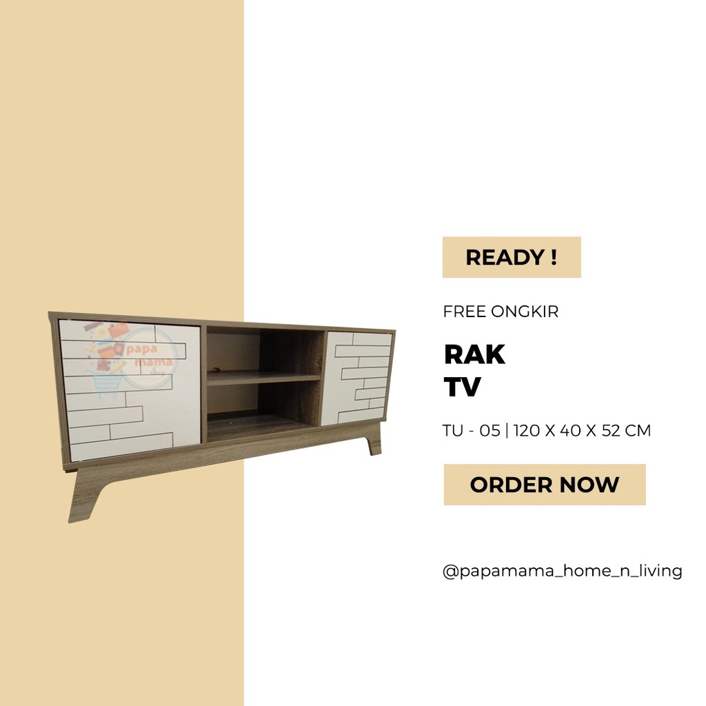 Rak TV Murah - Meja TV Minimalis - Medan - Rak serbaguna TU05 - Medan