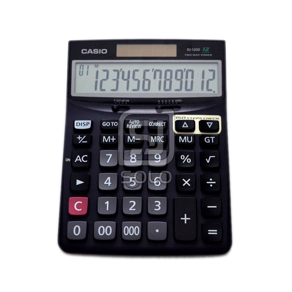 

Kalkulator Casio Practical Calculator DJ-120D original