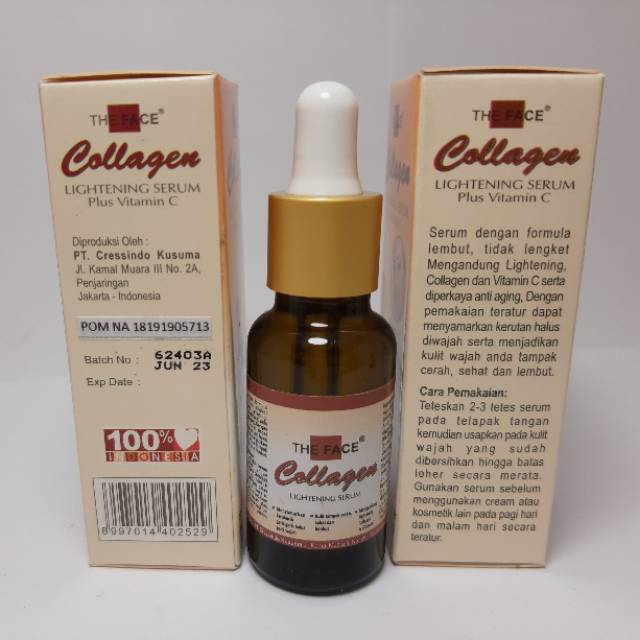 SERUM COLLAGEN THE FACE BPOM