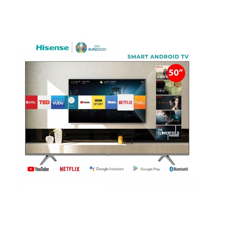 HISENSE LED 50A7400F - SMART ANDROID TV LED ULTRA HD 50 INCH 4K HDR