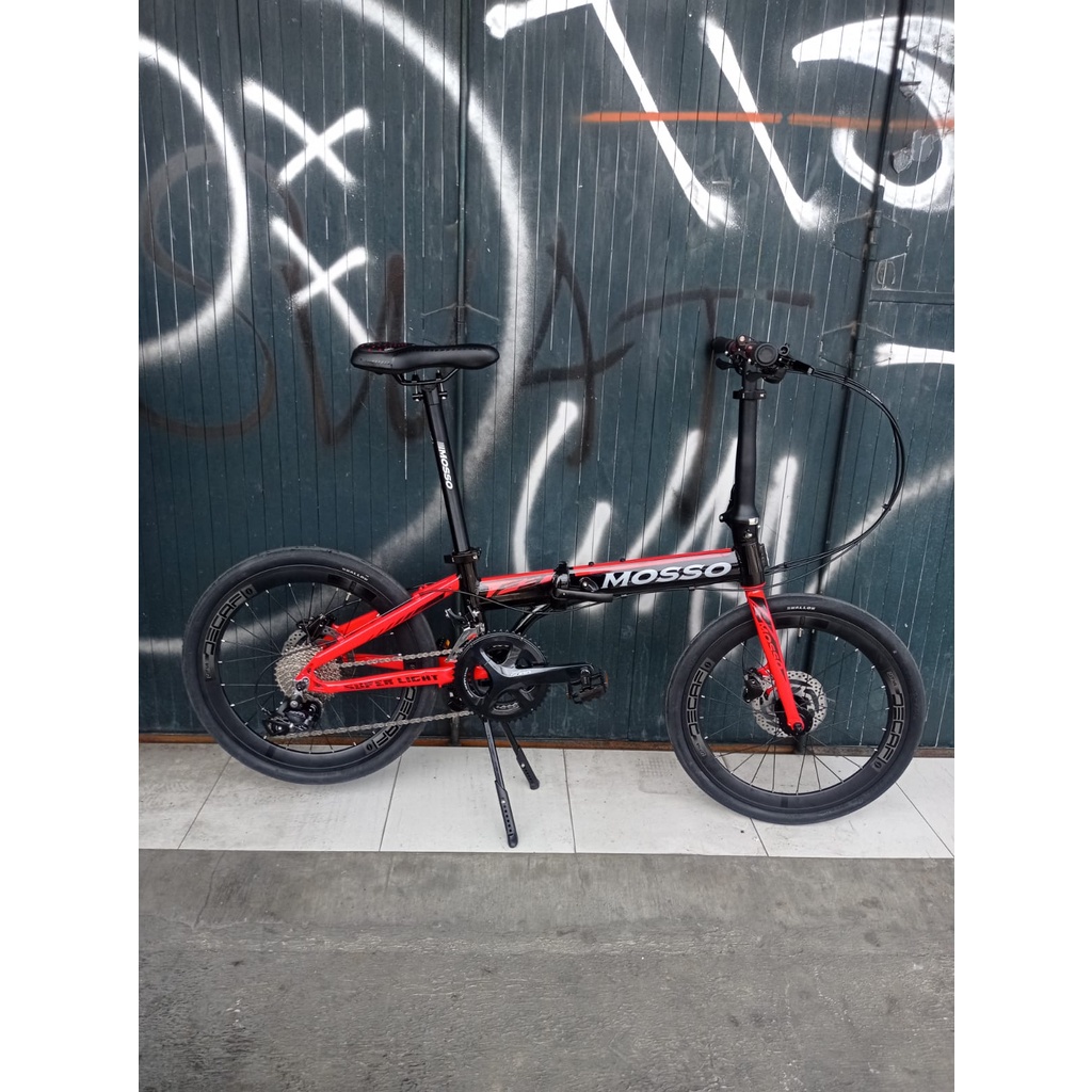 SEPEDA LIPAT MOSSO F3 20 INCH FULL SHIMANO