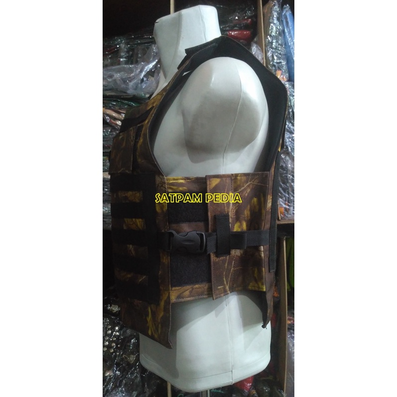 Rompi Vest Paintball Loreng Perbakin - Rompi Motor Loreng Perbakin