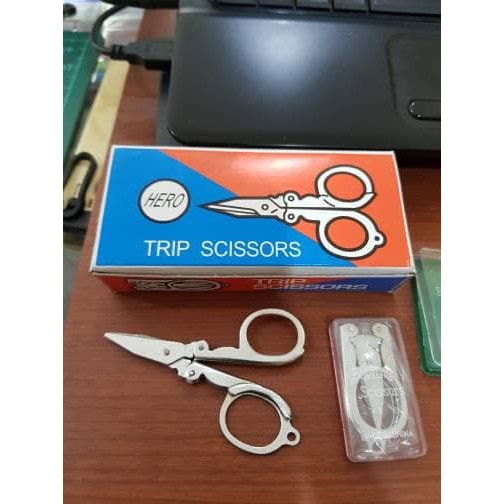 

Gunting Lipat Kecil Hero Trip Scissors Stainless Praktis Barang Jadul Eksis