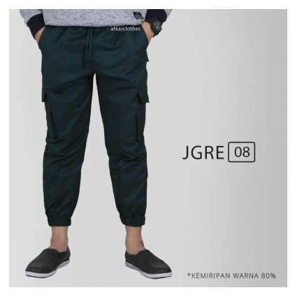 Celana Jogger Cargo Pria / Jogger Cargo [JGRE 08]