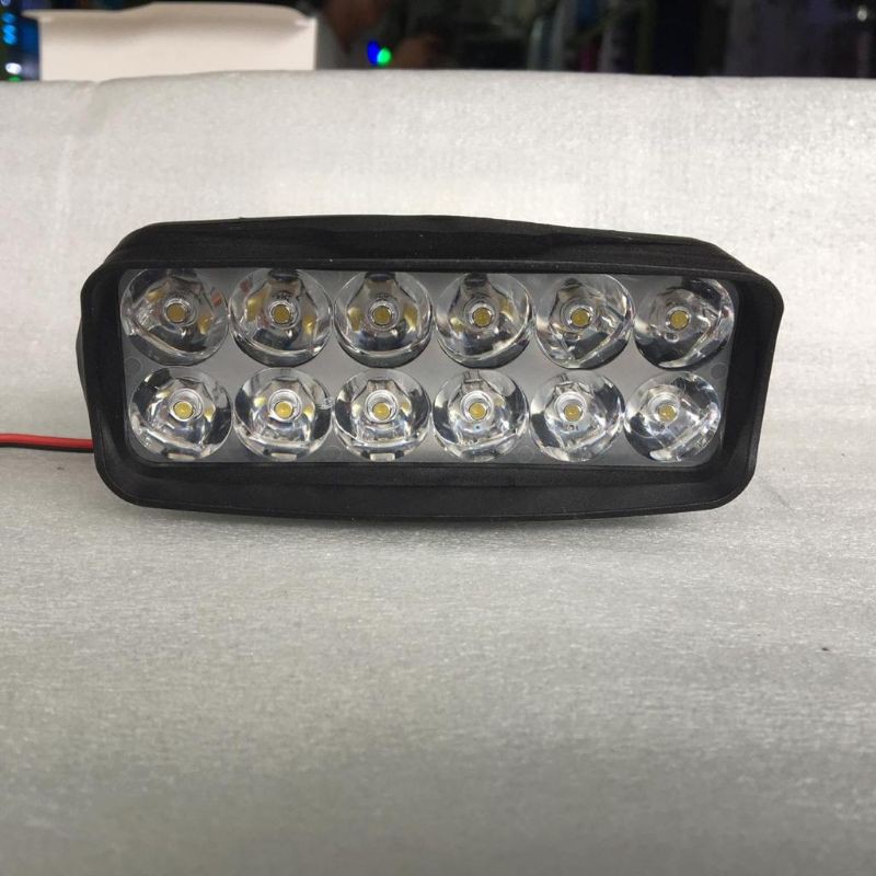 lampu tembak sorot mobil motor 12 led 12 volt