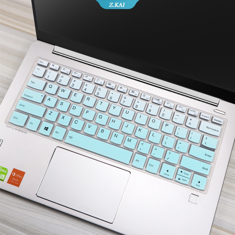 Skin Silikon Cover Pelindung Keyboard Laptop Anti Air / Debu Untuk Lenovo IdeaPad Slim 3 / 1 / 7 &quot;(ZK)