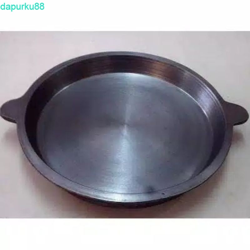 cetakan loyang martabak manis terang bulan 13 16 18 cm cor besi baja tebal