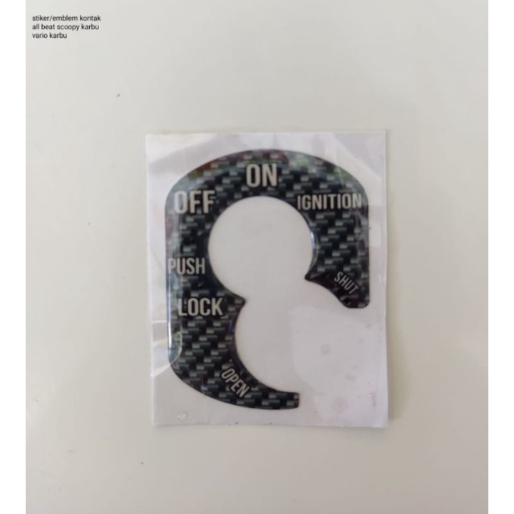 EMBLEM KUNCI BEAT,SCOPY,VARIO KARBU
