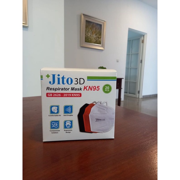 Masker Jito 3D Respirator Mask KN95