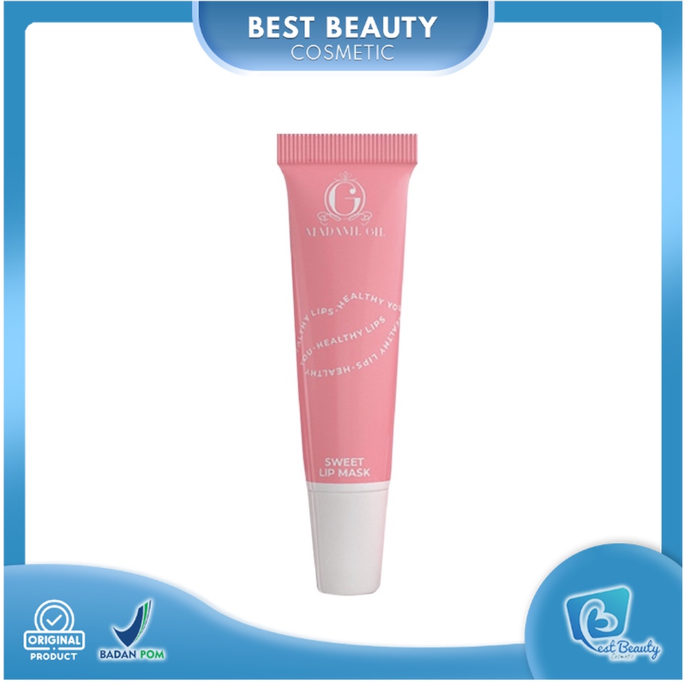 ★ BB ★ Madame Gie Sweet Lip Mask - Masker Scrub Pencerah Bibir