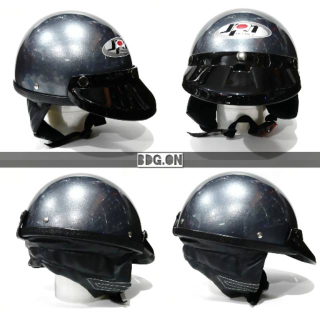 Helm Bogo Chip | Bogo Cetok JPN | Abu Allgrey Glossy