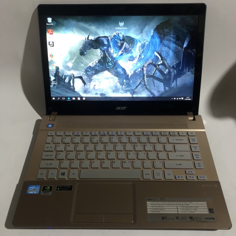Laptop Gaming Editing Render - Acer V3-471G - i5 gen 3 - Ram 8GB