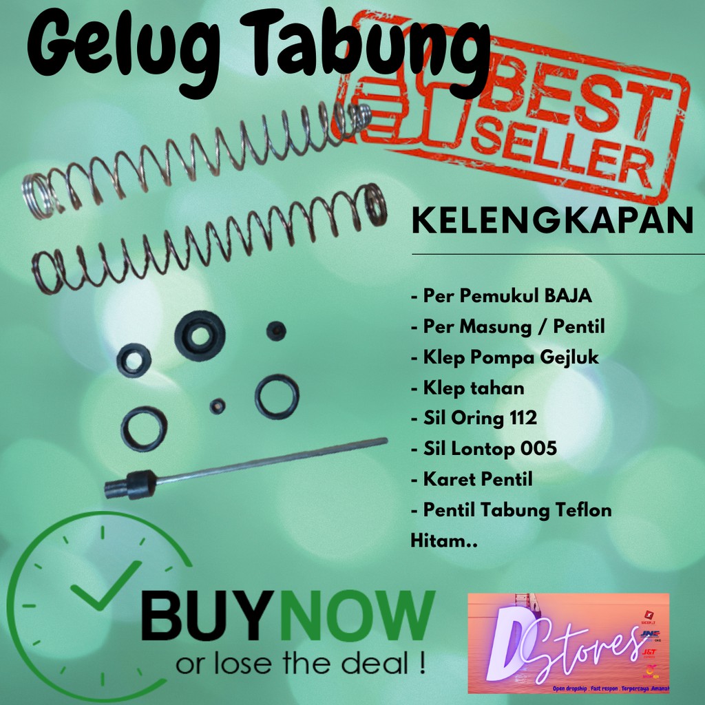 GELUG TABUNG SPAREPART SET GEJLUK GEJLUK TABUNG GELUG SENAPAN