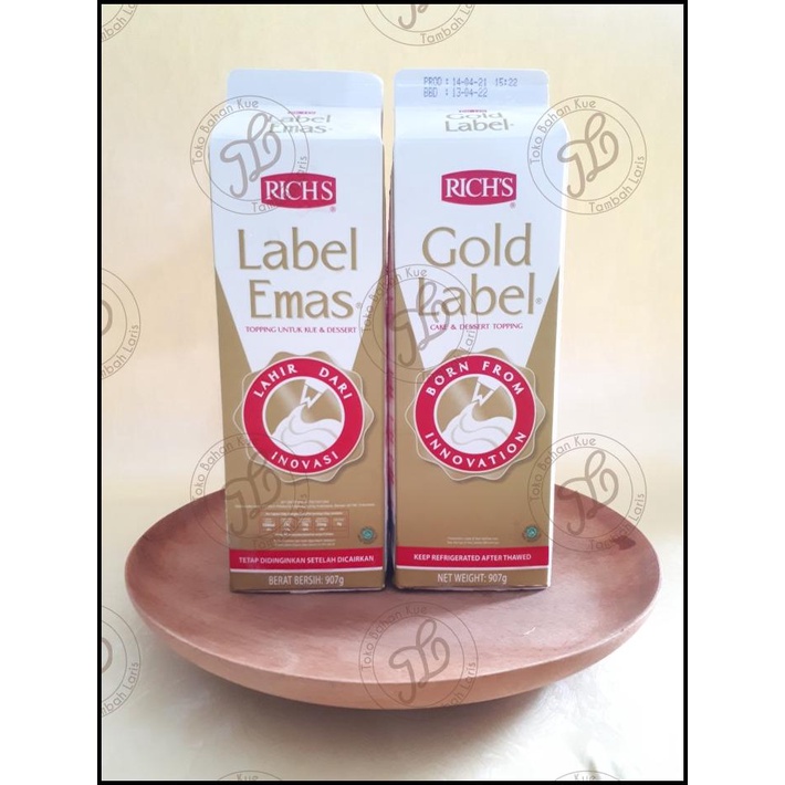 

Whipping Cream Richs (907 Gram)