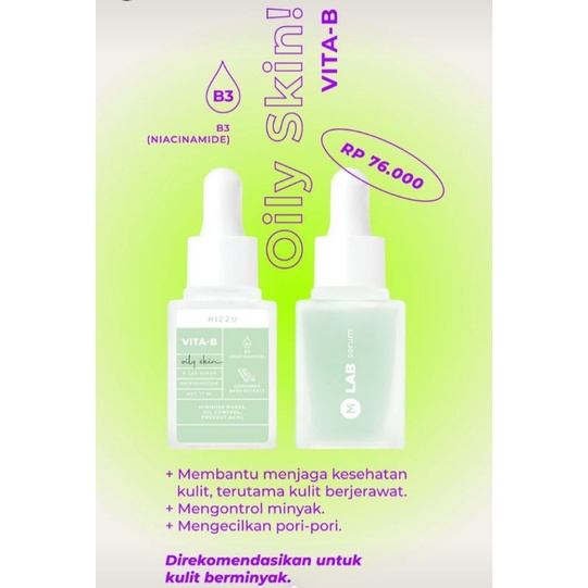 Mizzu M-lab Serum Vita-B