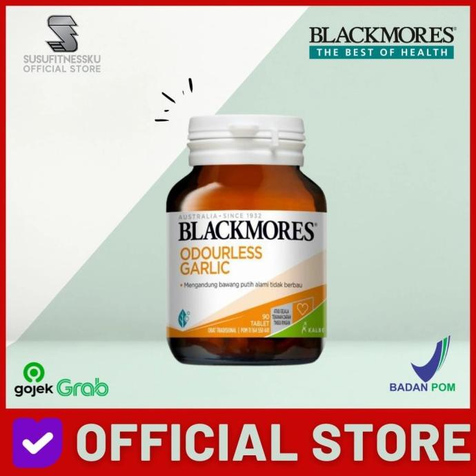 VIRAL Blackmores Odourless Garlic Antioxidant (Utk Darah Tinggi)