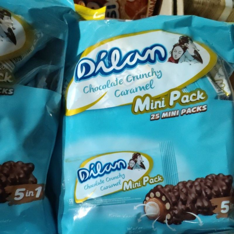 

dilan chocolate crunchy caramel mini pack