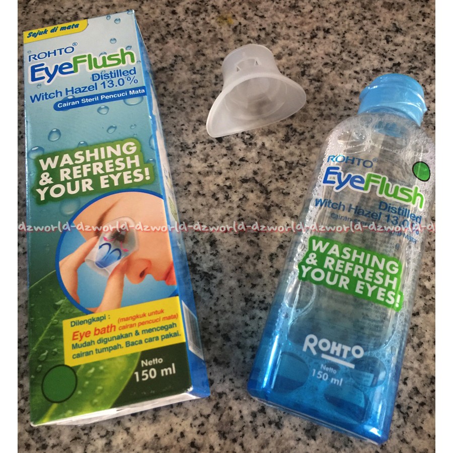 Rohto eye flush washing refresh eye Rohto Pencuci mata 150ml