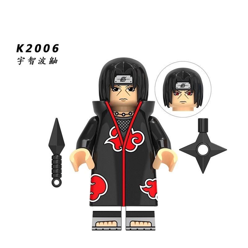 Brick Lego Anime Naruto Uchiha Itachi Akatsuki Mainan Anak Murah