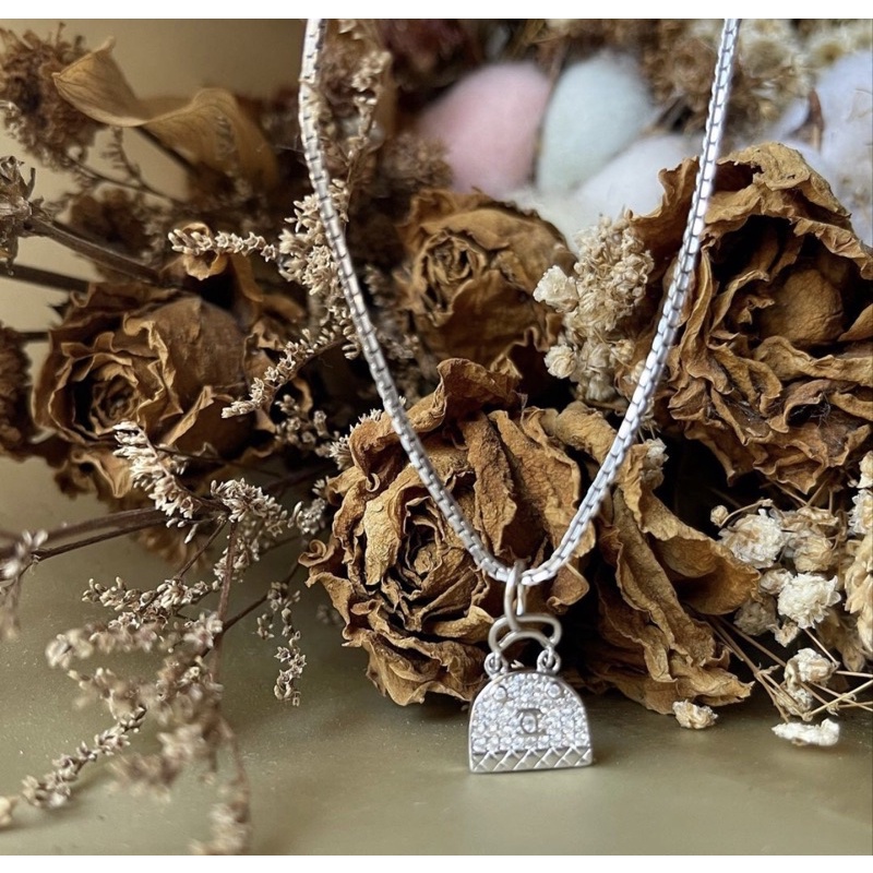 Liontin Perak 925 Asli Chanel Bag