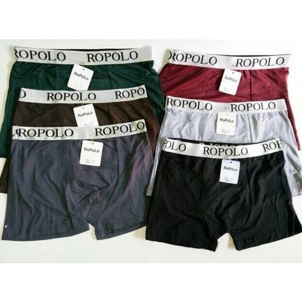 MURAH!! Celana Dalam Boxer Pria - CD Boxer ROPOLO - Bahan Lembut