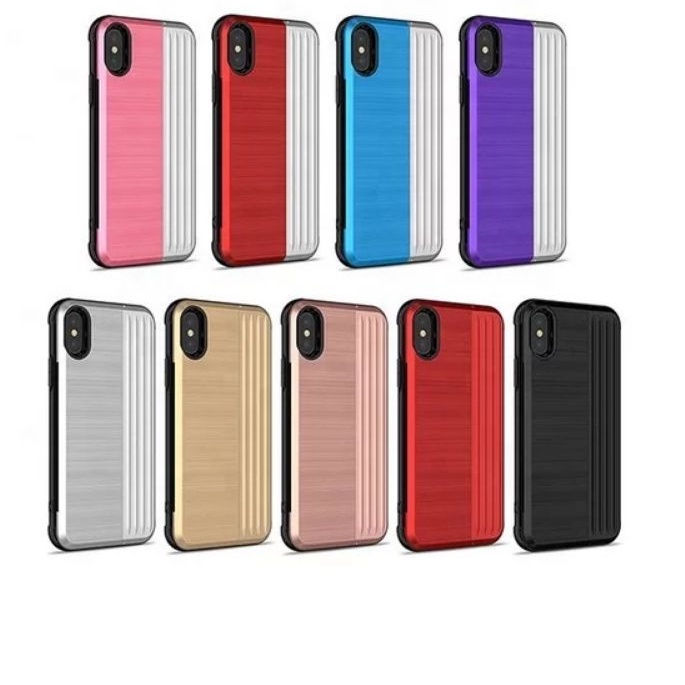 Hardcase overseas iphone XS max slot card stand