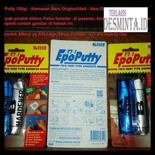 

Tyegtrs- Alteco Epo Putty 2 Part Adhesive 100 Gr Lem Dodol Serba Guna R676Ydt8-