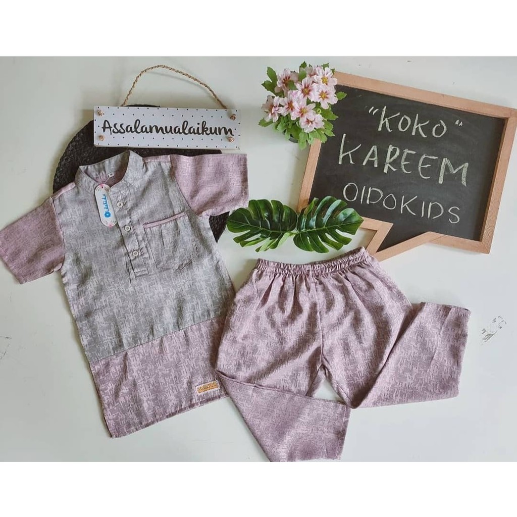 Oidokids Koko Kareem Kids Ungu mix Abu