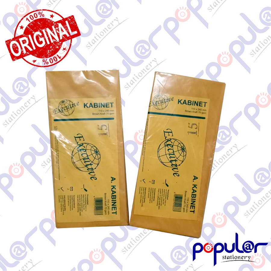 

Amplop Coklat Polos Samson A - 10 x 24 CM ( Isi 10 Lembar )