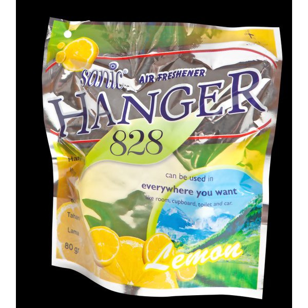 SANIC HANGER 828 AIR FRESHENER 80 GR PENGHARUM MOBIL / PEWANGI RUANGAN