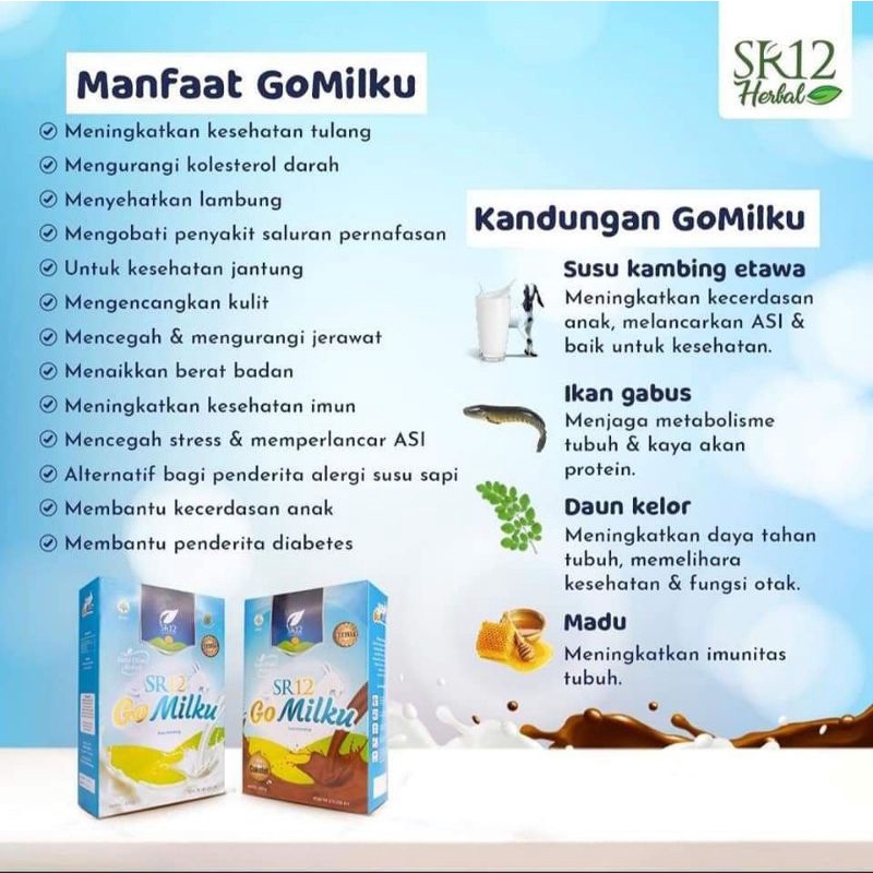 

Susu kambing etawa Gomilku sr12