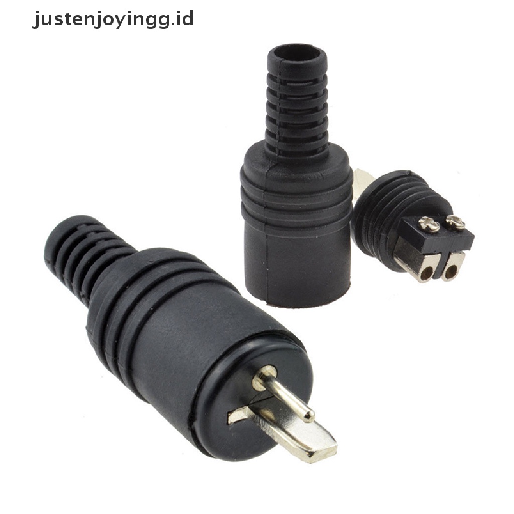 2 Pak Sekrup Konektor Plug 2 Pin Din Untuk Speaker Hifi