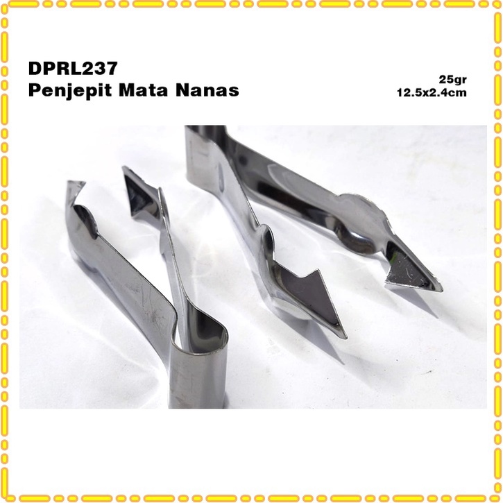 DPRL237  Penjepit/Capit/Pisau/Peeler Mata Nanas 25gr