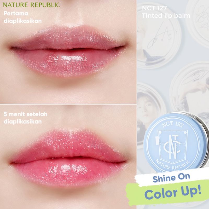 NATURE REPUBLIC Tinted Lip Balm NCT 127 Special Edition