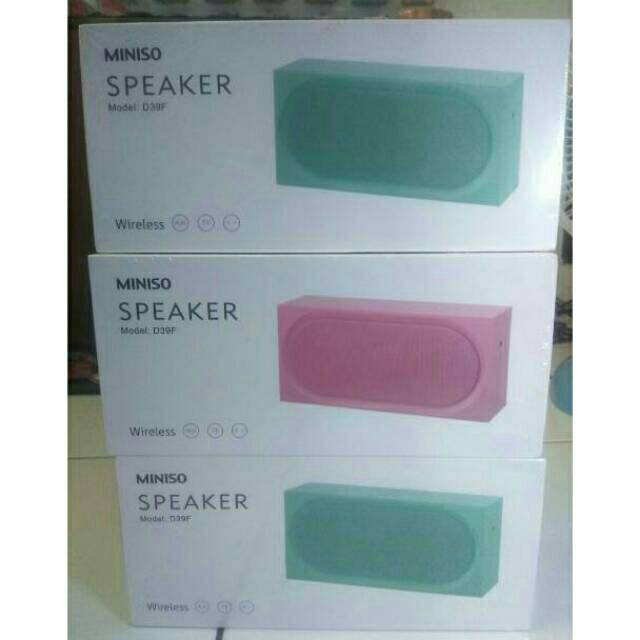 Speaker portable miniso original Bluetooth wireless