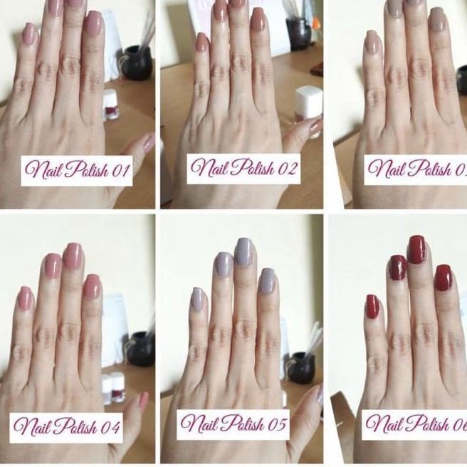 [EXP 09 2023] MS GLOW NAIL POLISH HALAL Terbaru Original Asli Termurah | KUTEK KUKU BPOM