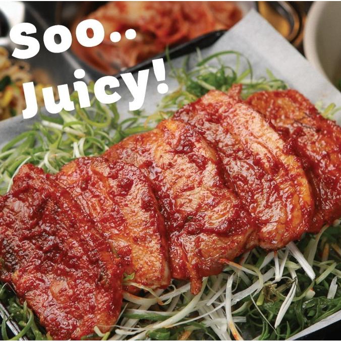 

Gochujang Samgyeopsal Spicy Pork Belly Korean BBQ Frozen Ready to Cook