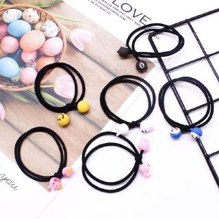 Popular Cartoon Cute Hair Rope Ponytail Hair Ring Women